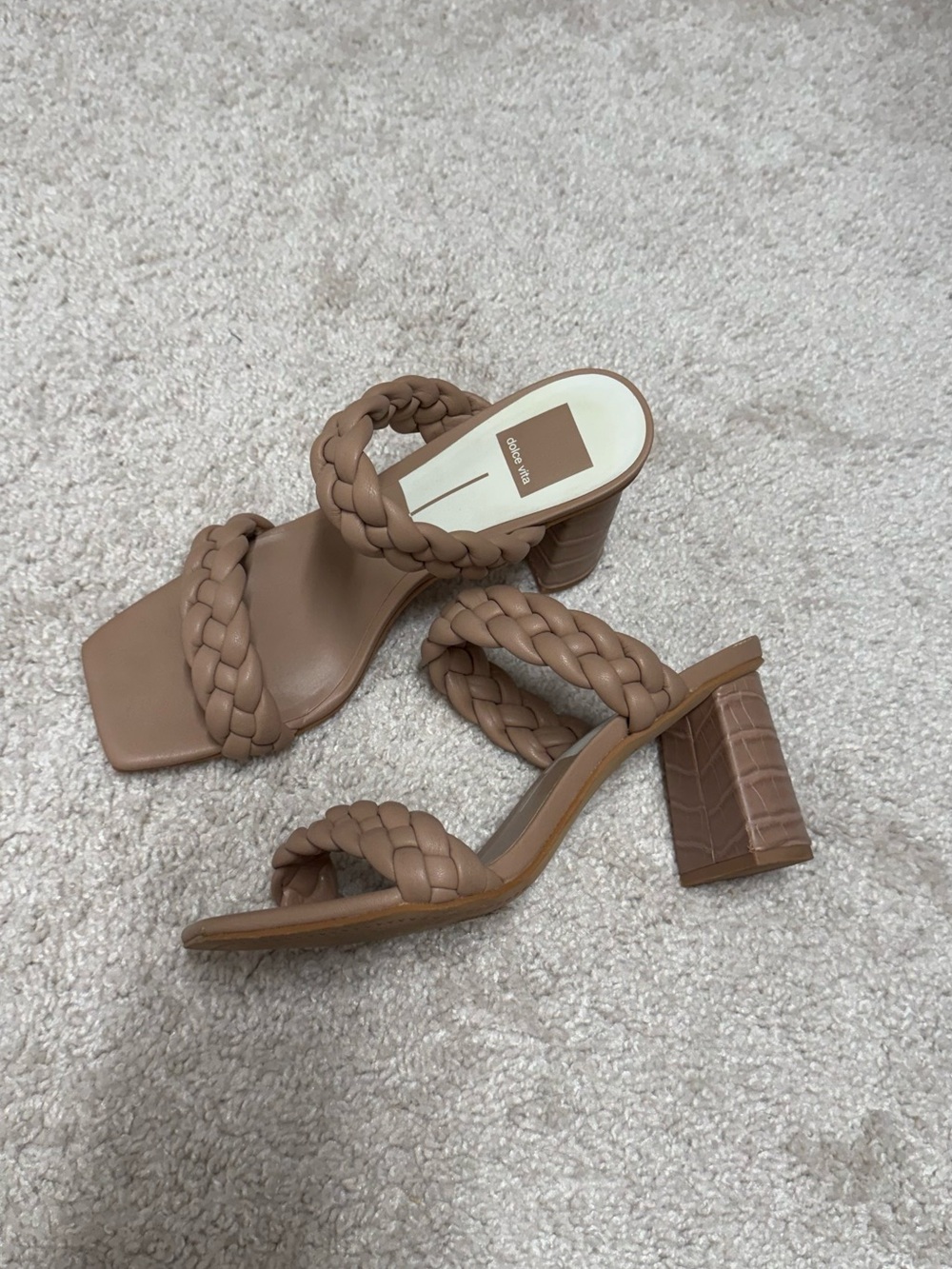 Dolce vita pailey Stella braided heels
